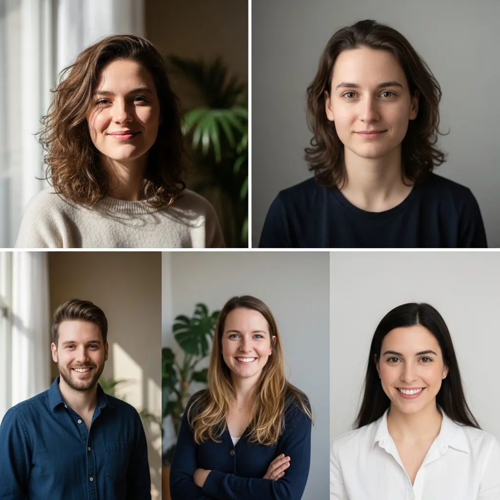 Portrait photography sessions